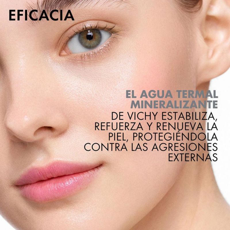 Vichy Agua termal mineralizante Estabiliza, refuerza y renueva la piel 300 ml