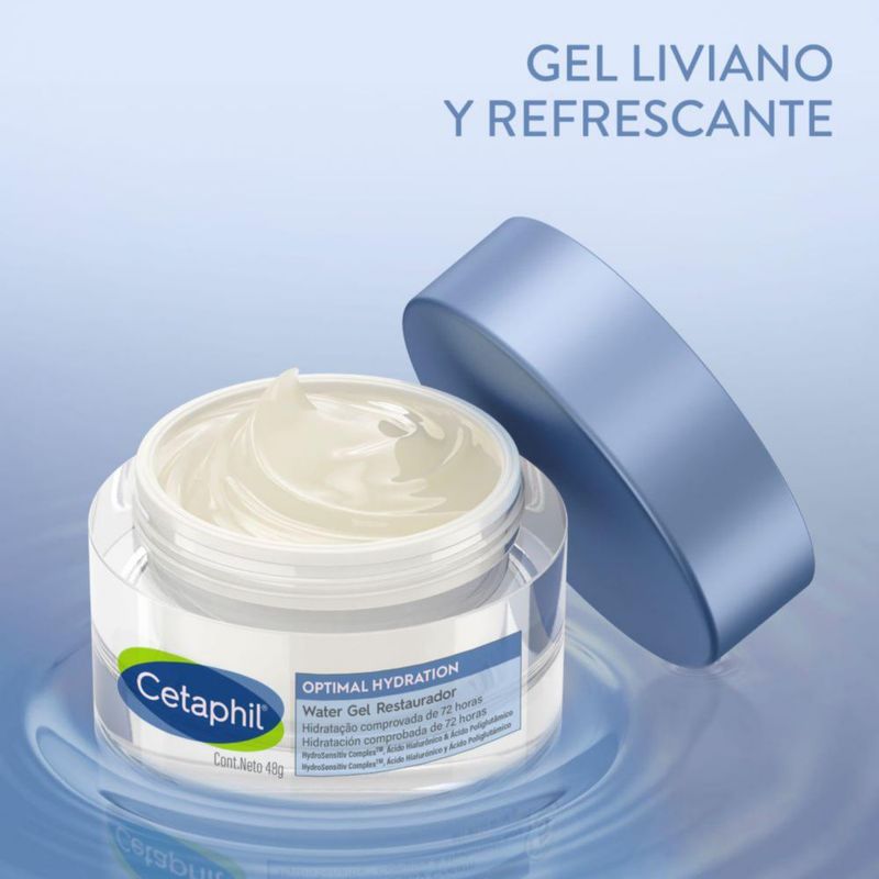 Cetaphil Optimal Hydration Water Gel restaurador 48 gr