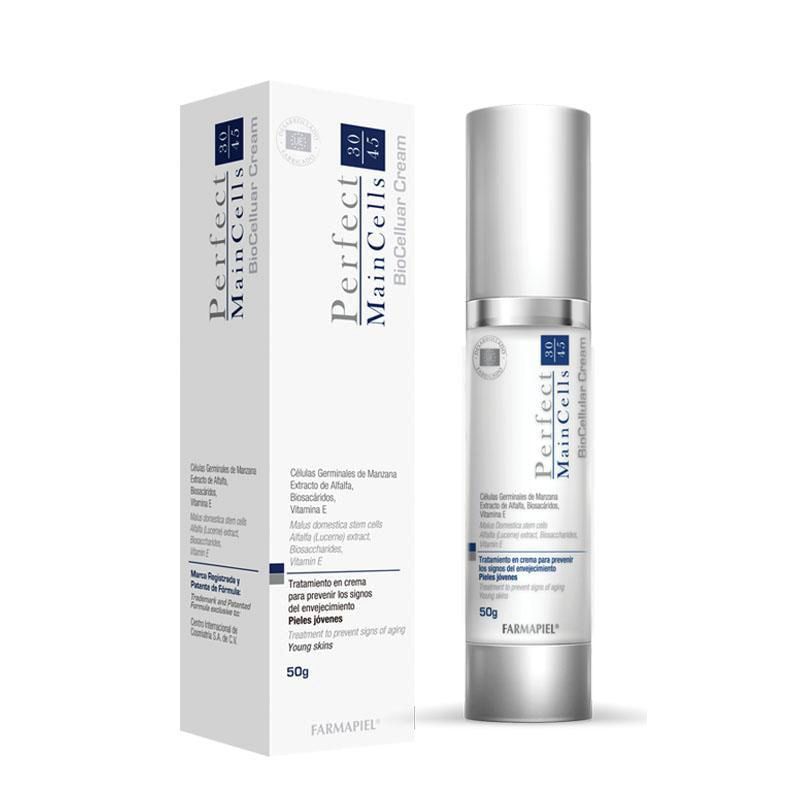 Farmapiel Perfect Main Cells Cream 30/45, hidratante anti-edad 50gr.