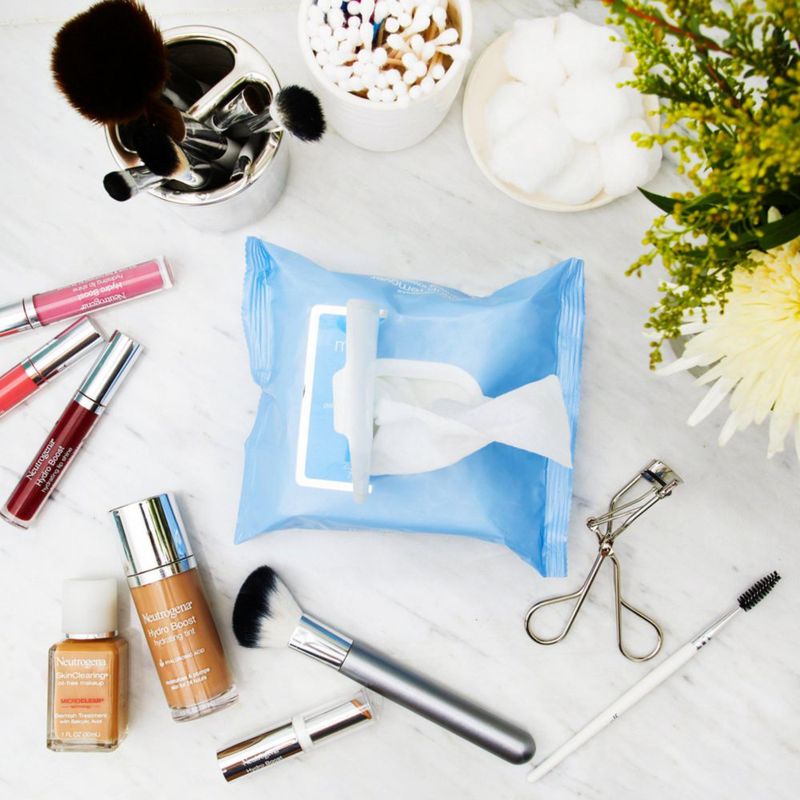 Toallitas limpiadoras desmaquillantes Neutrogena 25 unidades x 6