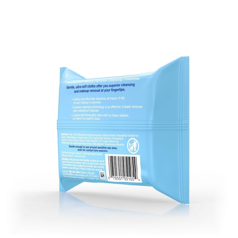 Toallitas limpiadoras desmaquillantes Neutrogena 25 unidades x 6