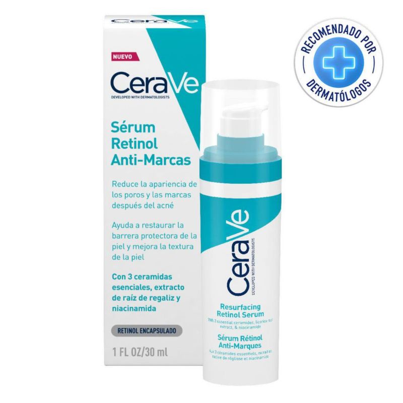 CeraVe Sérum Retinol antimanchas e imperfecciones 30 ml
