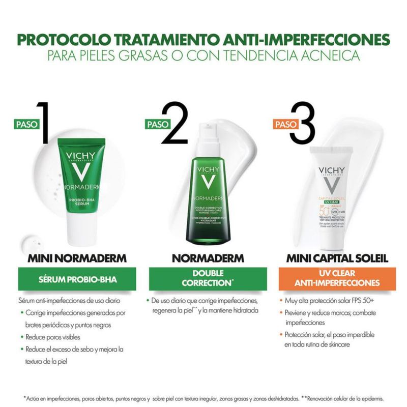 Vichy Kit Normaderm tratamiento anti-imperfecciones