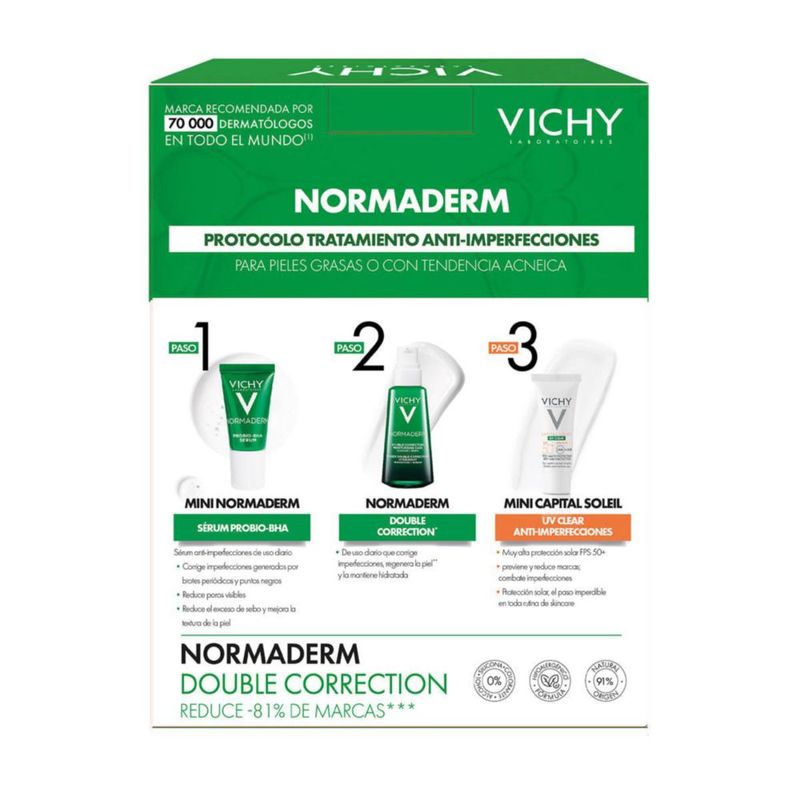 Vichy Kit Normaderm tratamiento anti-imperfecciones