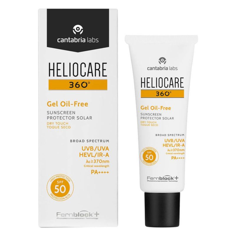 Cantabria Labs Heliocare 360° Gel Oil-Free Protector solar para piel grasa 50 ml