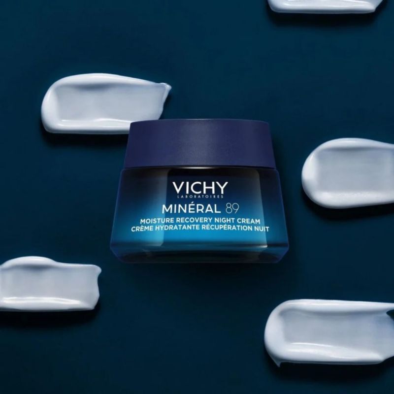 Vichy Minéral 89 Melatonina Crema reparadora de noche 50 ml
