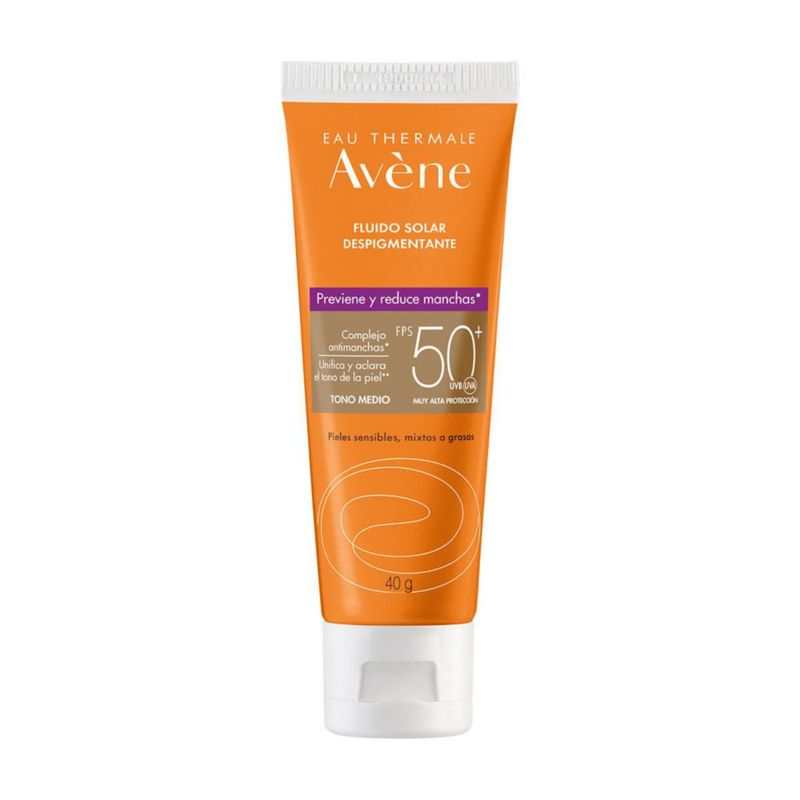Avene Fluido solar despigmentante SPF50 tono medio 40 ml
