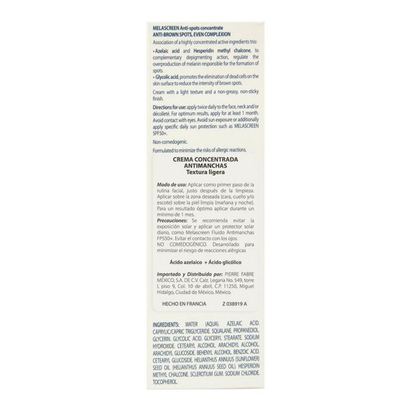 Ducray Melascreen Concentrado antimanchas 30 ml