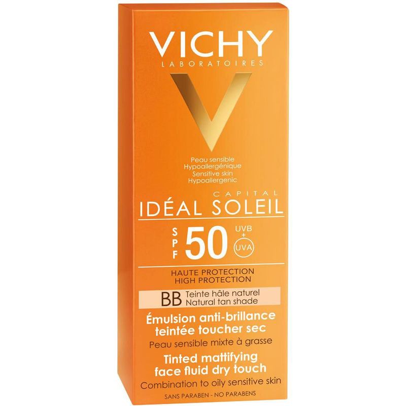 Vichy Ideal soleil fps50 Toque seco con color 50 ml