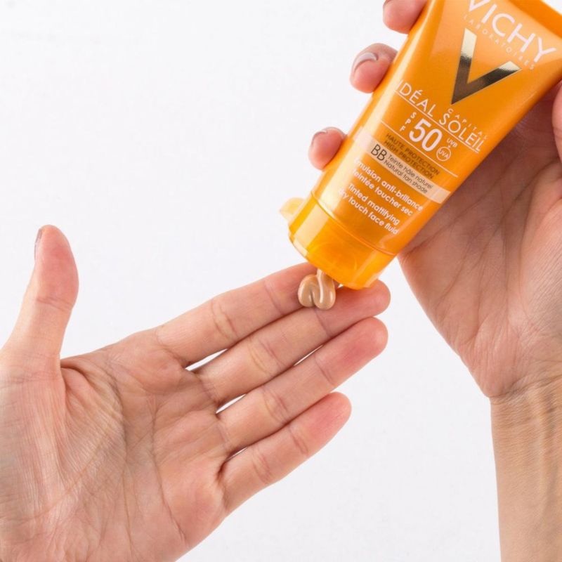Vichy Ideal soleil fps50 Toque seco con color 50 ml