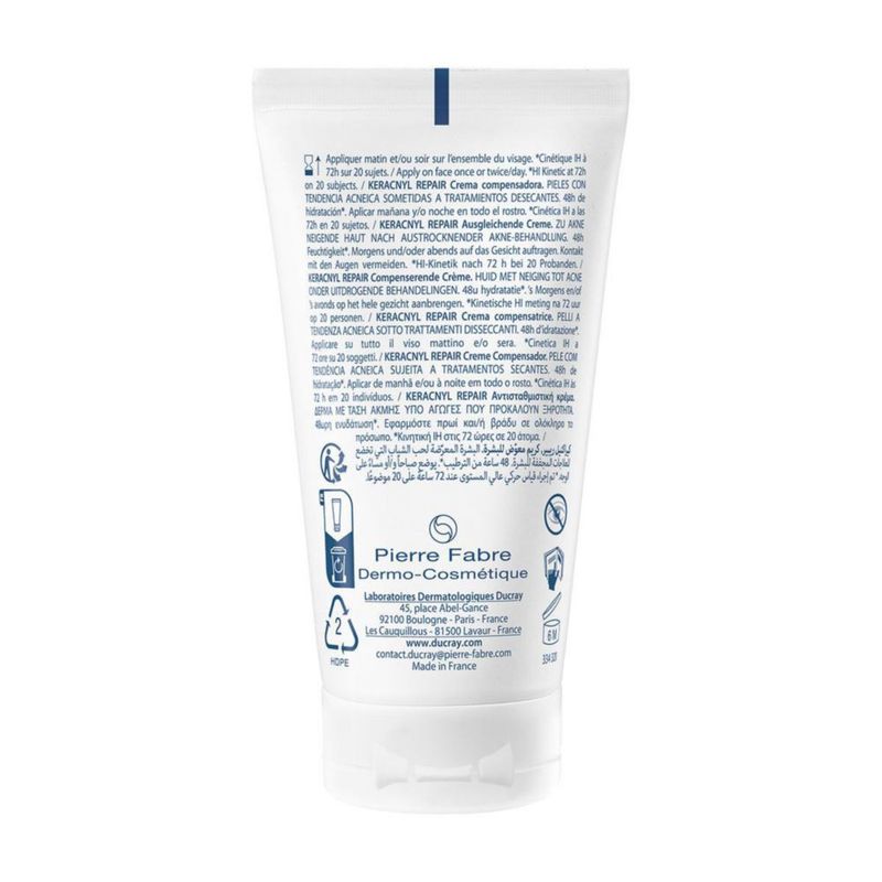 Ducray Keracnyl Repair Crema hidratante antiimperfecciones 50 ml