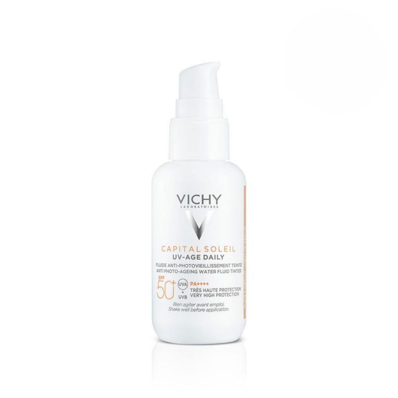 Vichy Capital soleil uv-age daily fps50 Protector solar facial anti-envejecimiento con color 40 ml