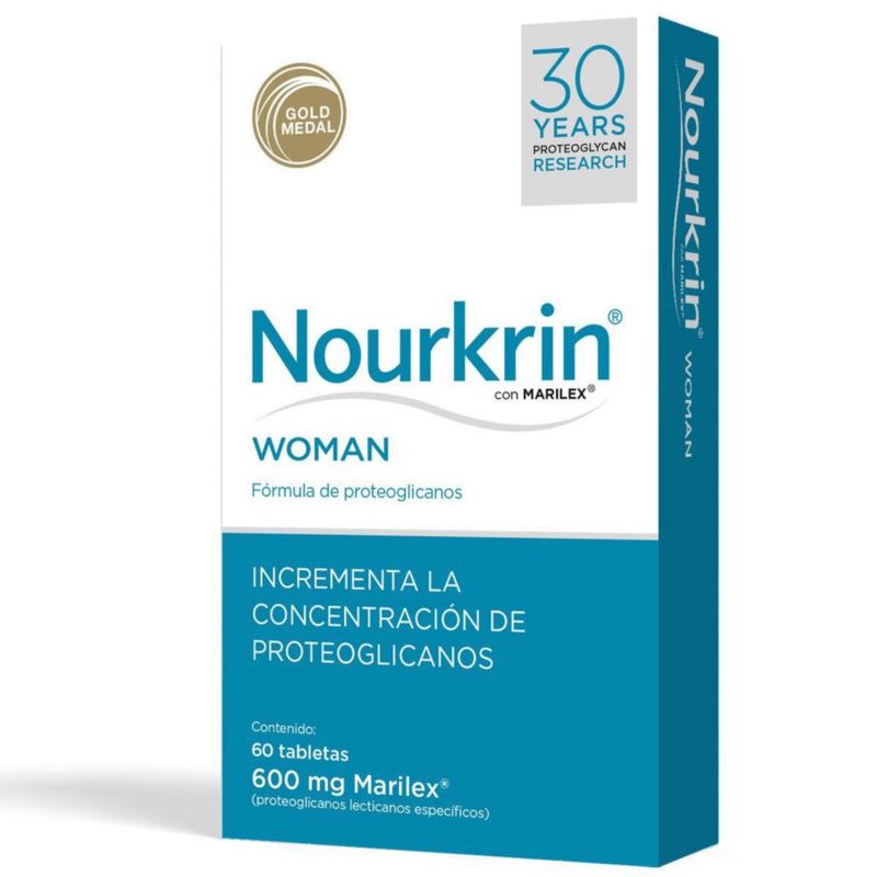 Uppharma Nourkrin woman Suplemento alimenticio anticaída c/60 tabletas