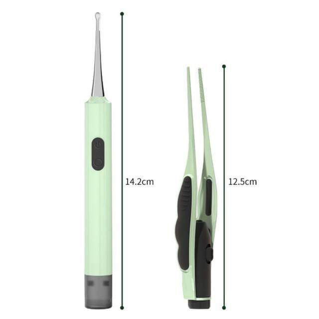 Kit de Limpieza de Oídos con Luz LED y Punta Suave