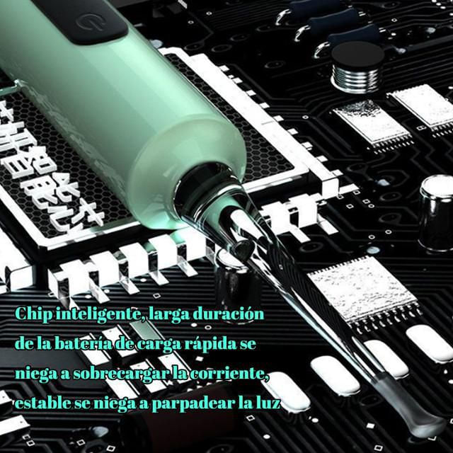 Kit de Limpieza de Oídos con Luz LED y Punta Suave