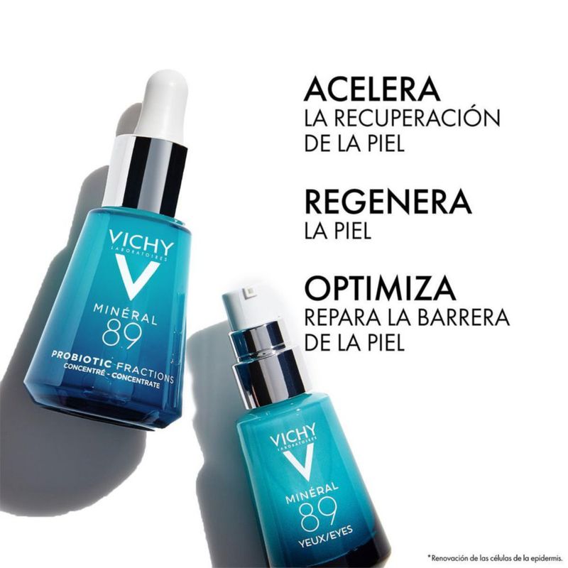 Vichy Mineral 89 Probiotic fractions Concentrado regenerador y reparador 30 ml