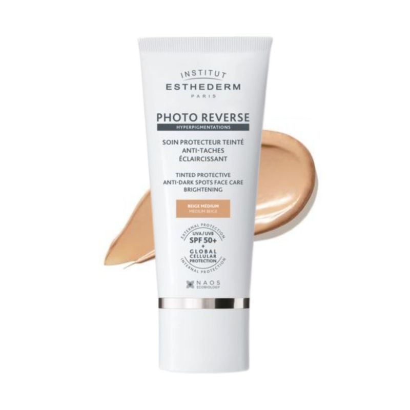 Institut Esthederm Photo Reverse Beige Medio Protector solar facial 50 ml