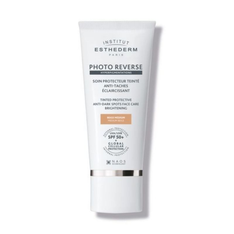 Institut Esthederm Photo Reverse Beige Medio Protector solar facial 50 ml