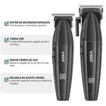 Kit de Barbería Profesional VGR V-640 Clipper Y Trimmer
