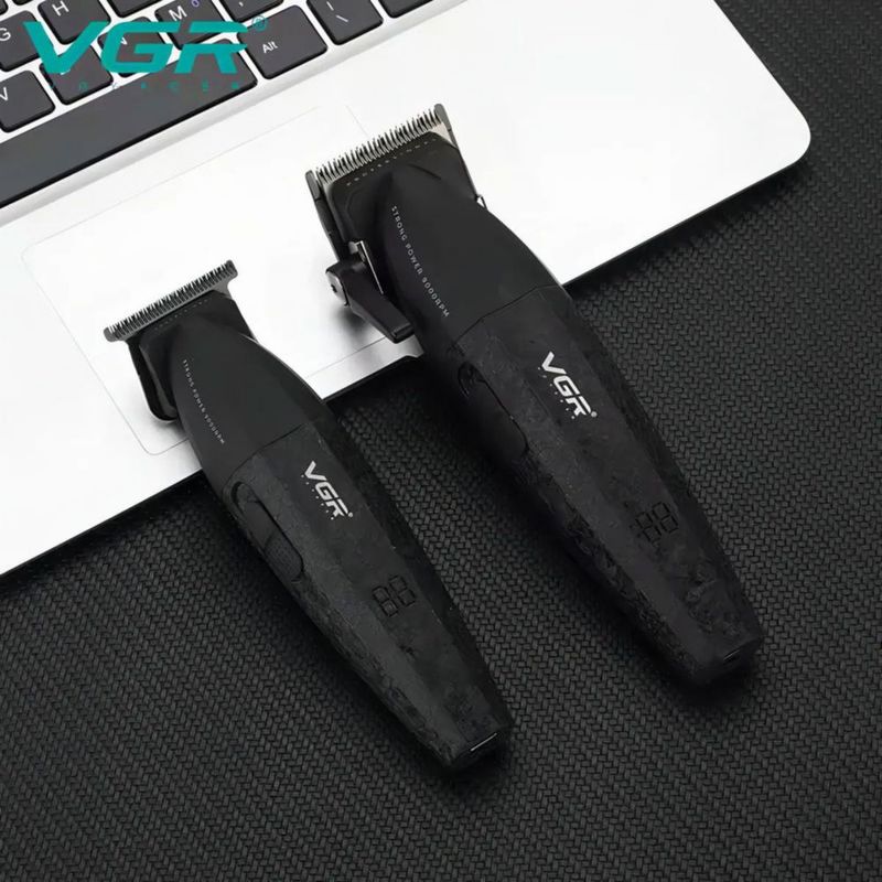 Kit de Barbería Profesional VGR V-640 Clipper Y Trimmer