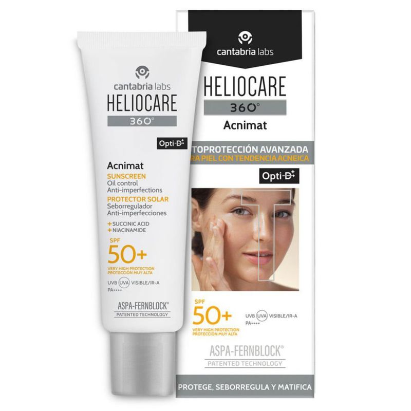 Cantabria Labs Heliocare 360 Acnimat Crema FPS50 50 ml