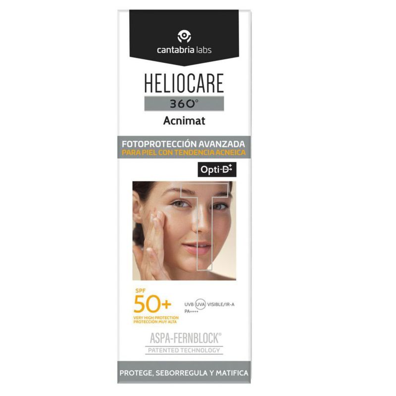 Cantabria Labs Heliocare 360 Acnimat Crema FPS50 50 ml