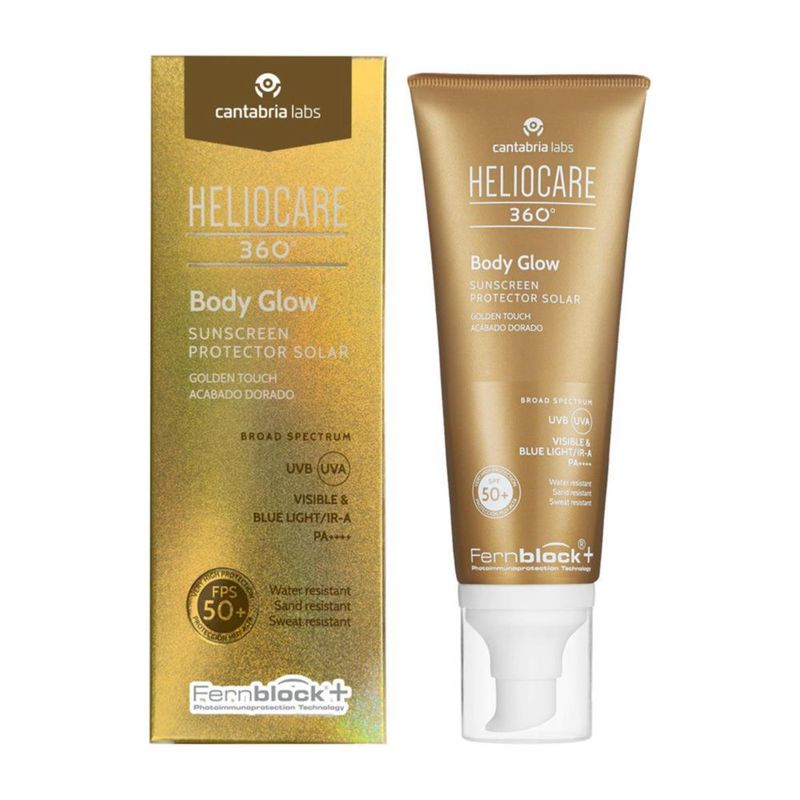 Cantabria Labs Heliocare 360 Body Glow Protector solar corporal FPS50 100 ml