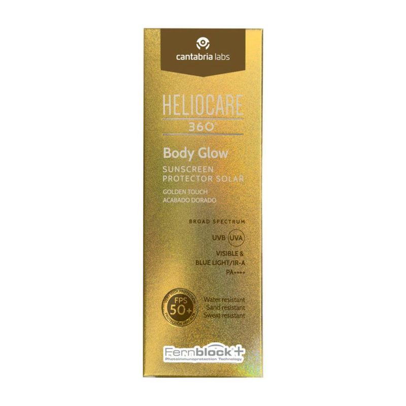 Cantabria Labs Heliocare 360 Body Glow Protector solar corporal FPS50 100 ml