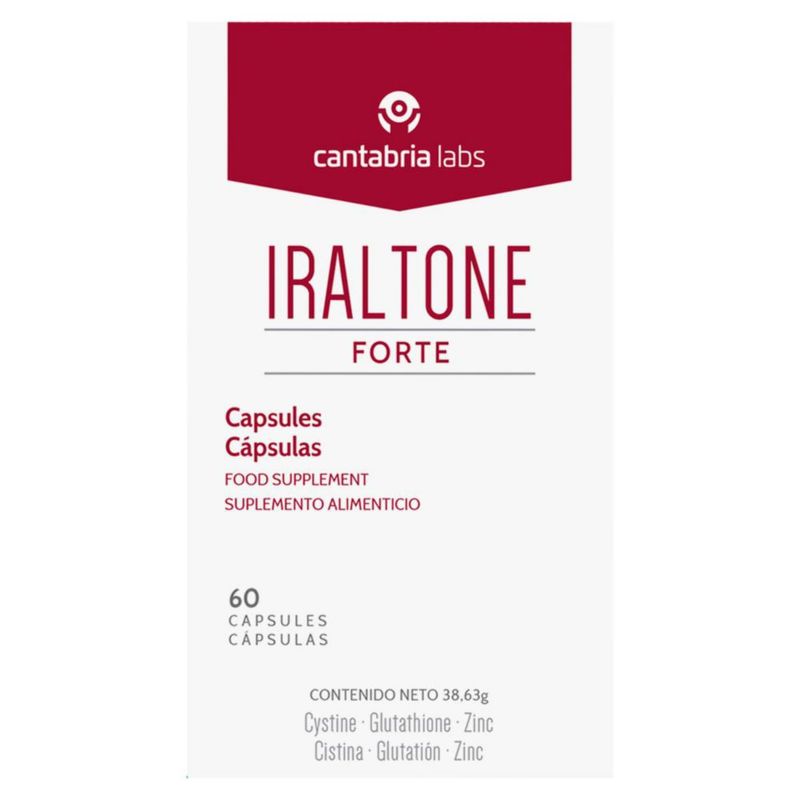 Cantabria Labs Iraltone Forte Cápsulas anticaída 60 cps