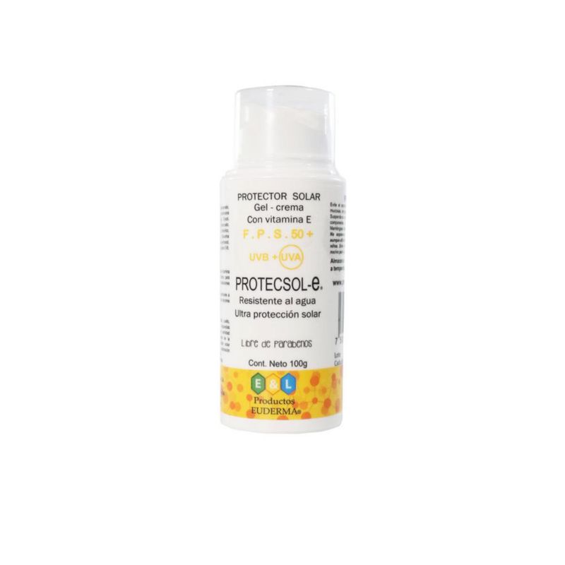 Euderma Protecsol E Protector solar para todo tipo de piel 100 gr