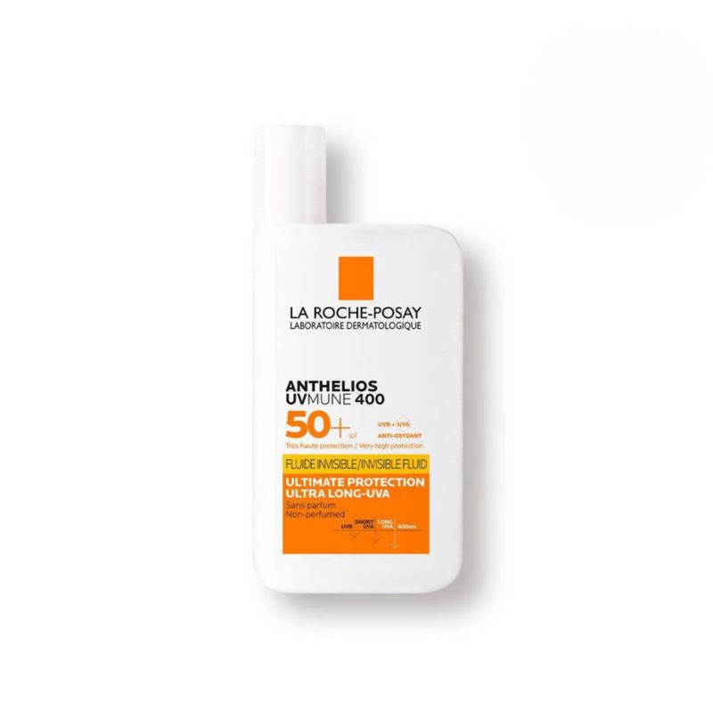 La Roche Posay Protector Solar Anthelios UVMune FPS50 Fluido invisible para piel sensible y mixta 50 ml