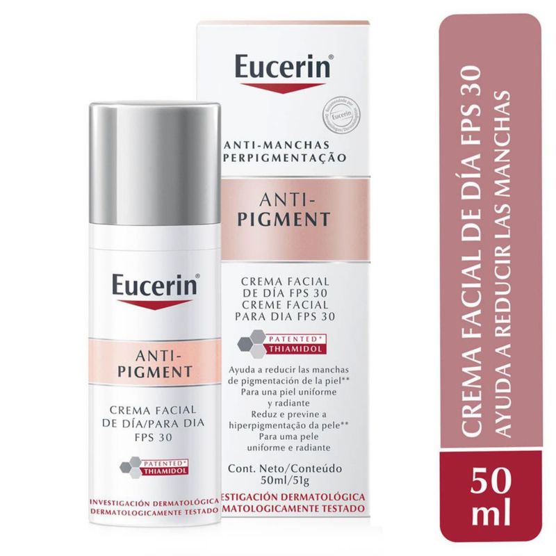 Eucerin Anti-Pigment Crema facial de día anti-hiperpigmentación FPS30 50 ml