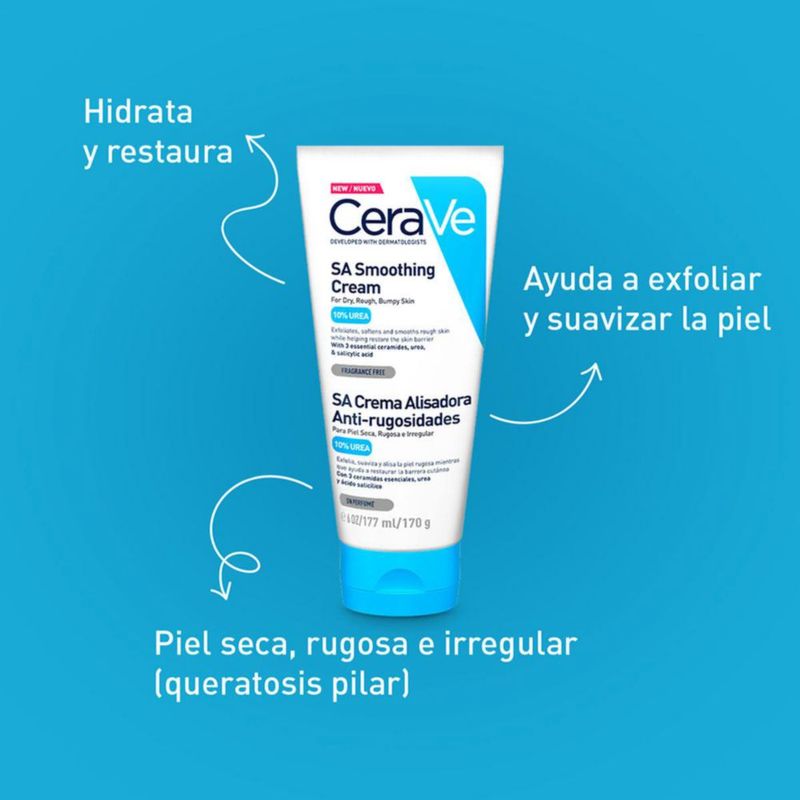 CeraVe Crema alisadora antirugosidades corporal 177 ml