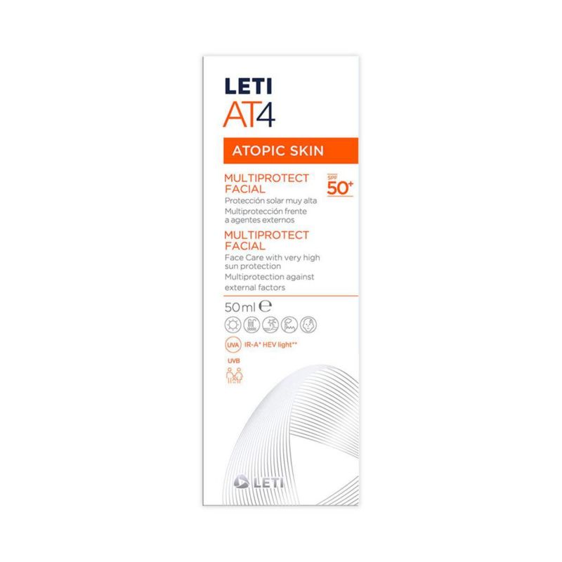 Leti AT4 Multiprotect crema facial 50ml.