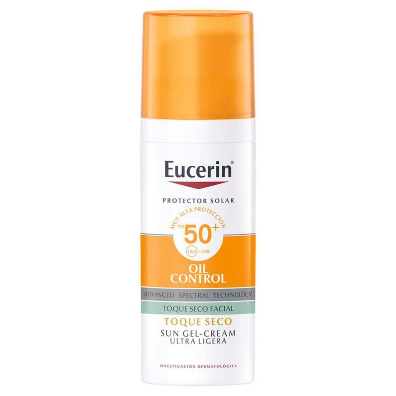 Eucerin Oil Control Protector Solar para piel grasa y sensible FPS50 50 ml
