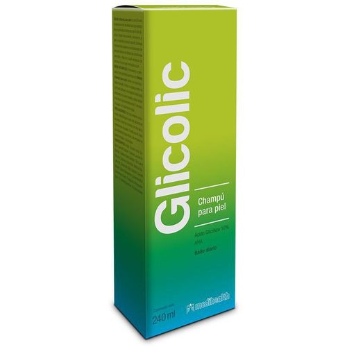 Italmex Glicolic Shampoo para piel Suaviza y limpia 240 ml