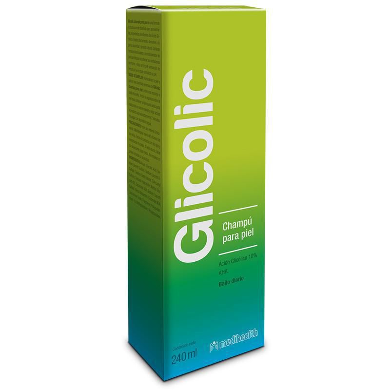 Italmex Glicolic Shampoo para piel Suaviza y limpia 240 ml