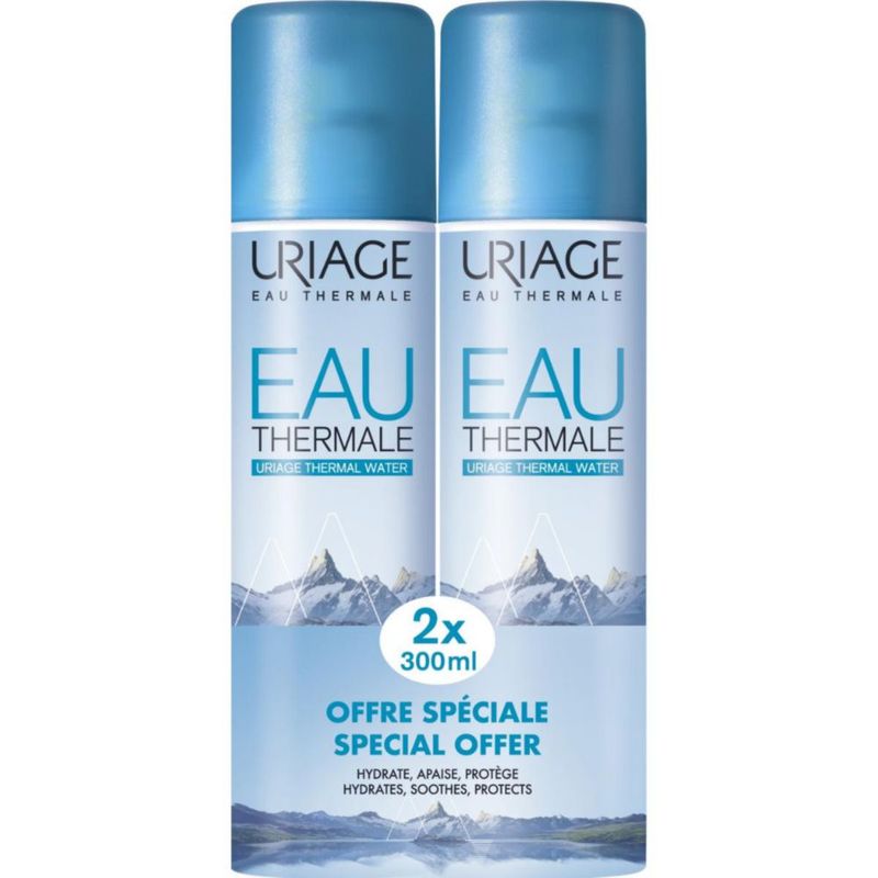 Uriage Kit Agua termal 300 ml dos piezas
