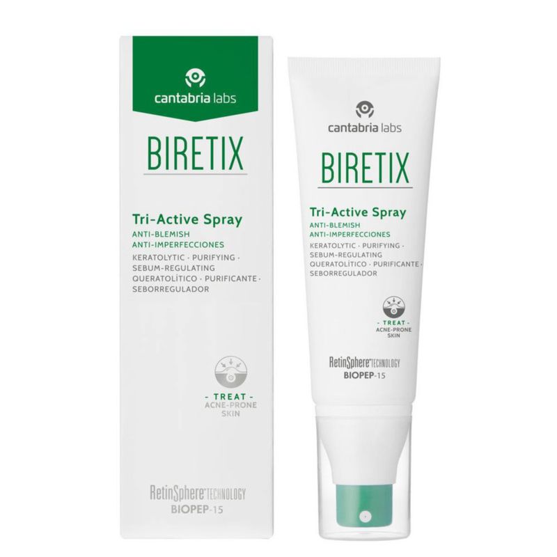 Cantabria Labs Biretix Tri-Active Spray corporal antiacné 100 ml