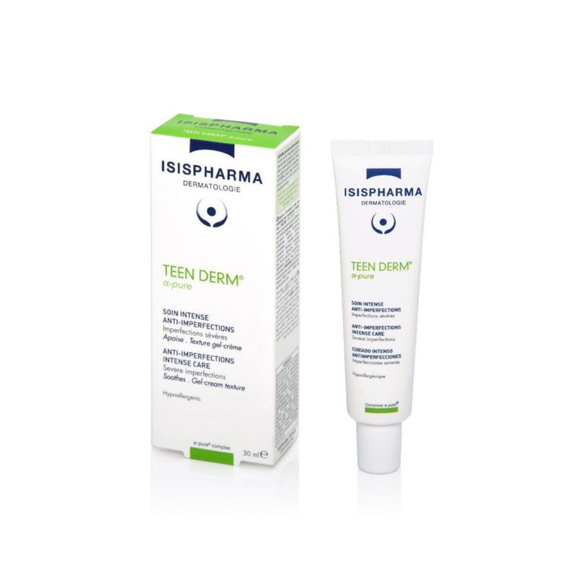 Isispharma Teen Derm Alpha Pure Tratamiento intenso anti-imperfecciones para piel grasa 30 ml