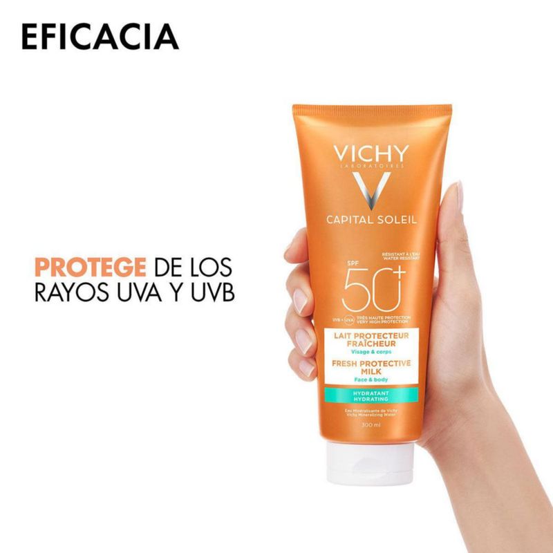 Vichy Capital soleil FPS50 Protector solar facial y corporal 300 ml