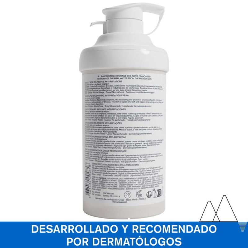 Uriage Xemose Crema corporal piel seca y atópica 400 ml