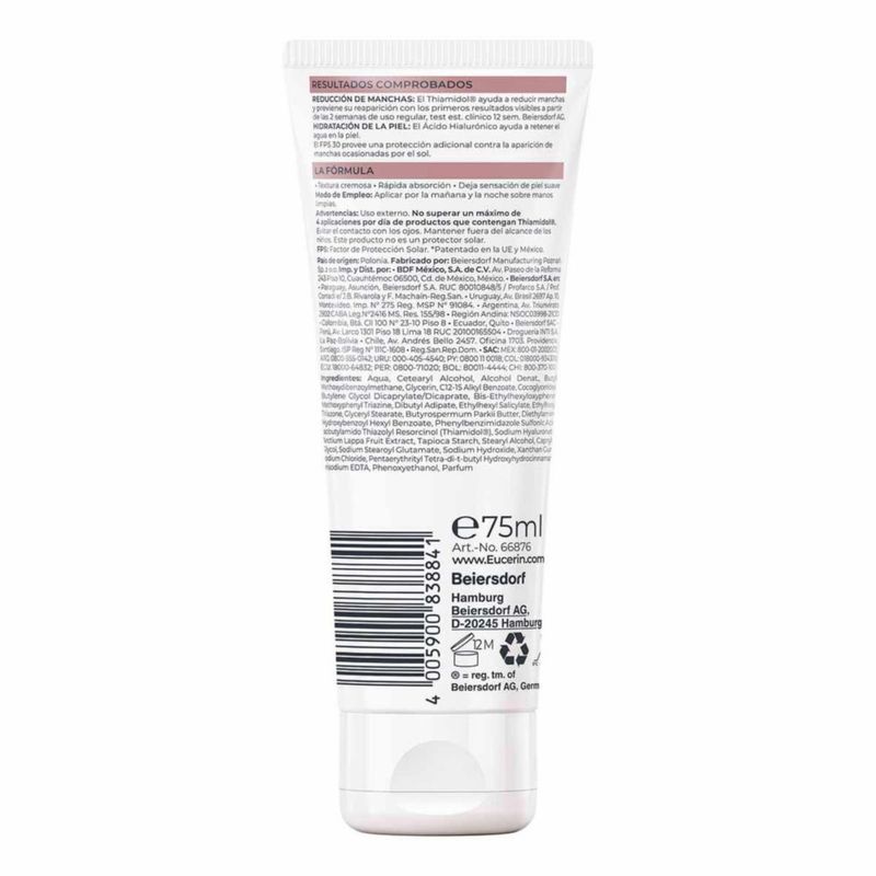 Eucerin Anti-Pigment Crema de manos anti-hiperpigmentación FPS30 75 ml