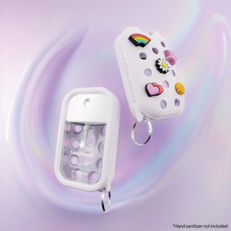 Funda antiniebla Touchland Crocs de edición limitada con 5 colgantes