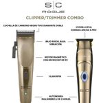 Recortadora De Pelo Combo Rogue Stylecraft Clipper Trimmer Color Metallic Gold