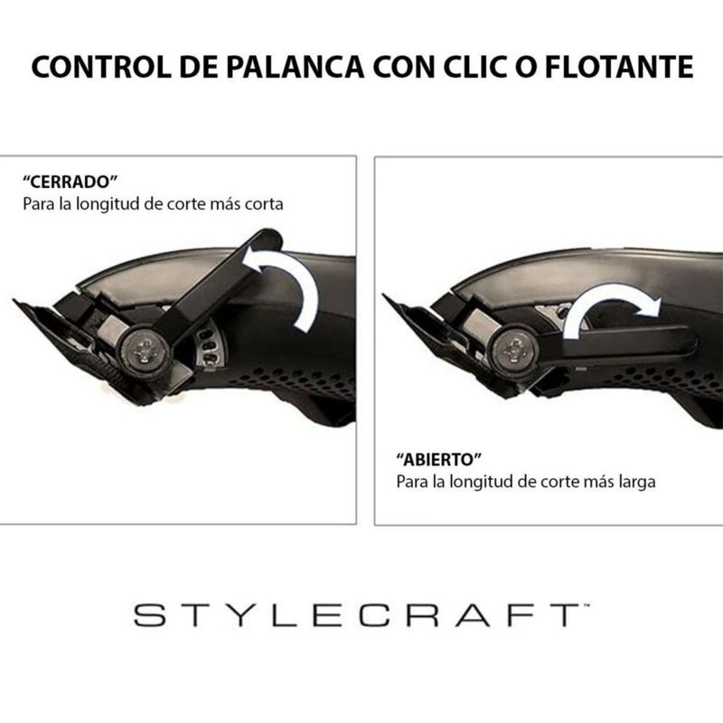 Recortadora De Pelo Combo Rogue Stylecraft Clipper Trimmer Color Metallic Gold
