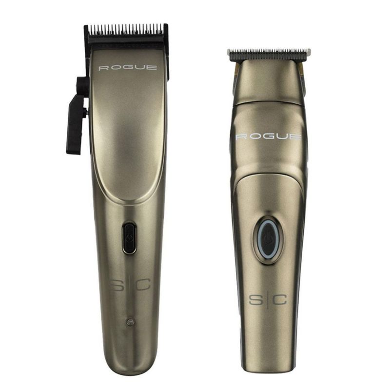 Recortadora De Pelo Combo Rogue Stylecraft Clipper Trimmer Color Metallic Gold