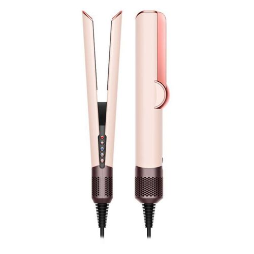 Recondicionada Dyson Airstrait HT01 Alisadora de Cabello Húmedo a Seco con Aire - Plancha de Cabello Sin Placas Calientes - Color Rosa