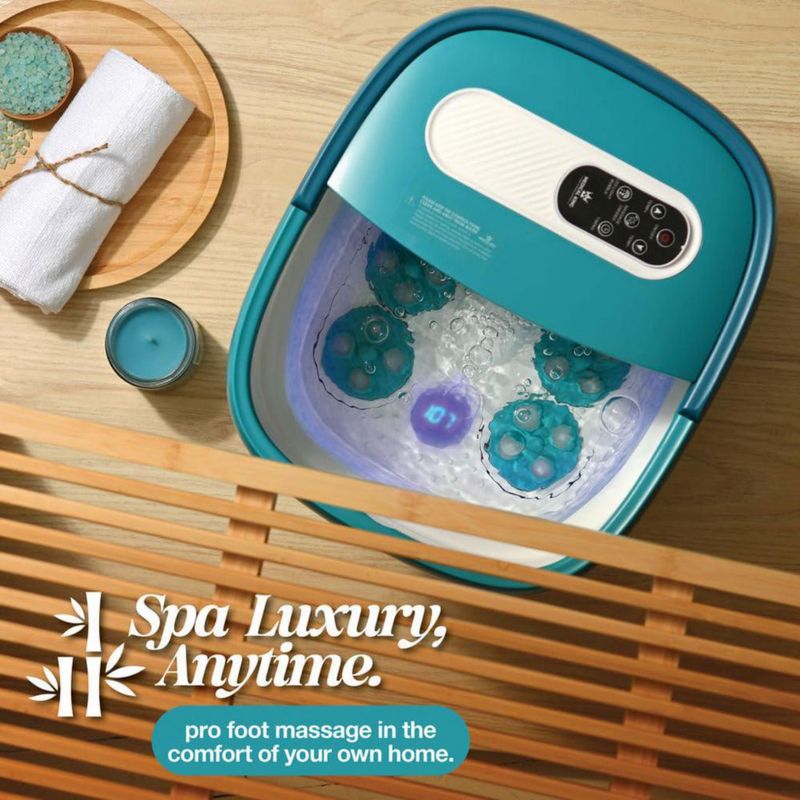 Masajeador de baño Foot Spa con calor burbujas y masaje