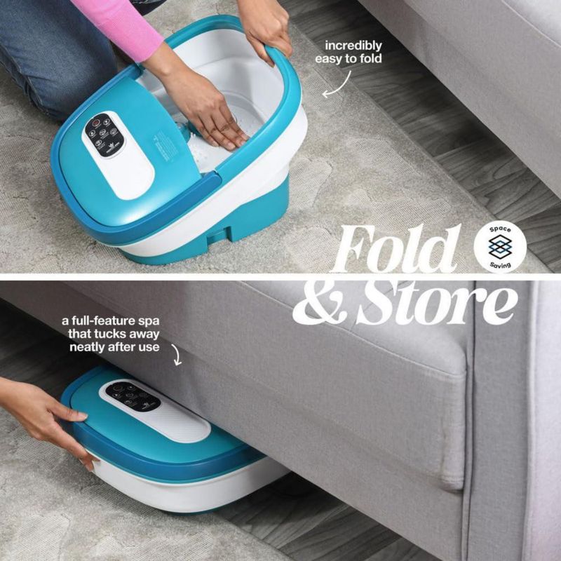 Masajeador de baño Foot Spa con calor burbujas y masaje